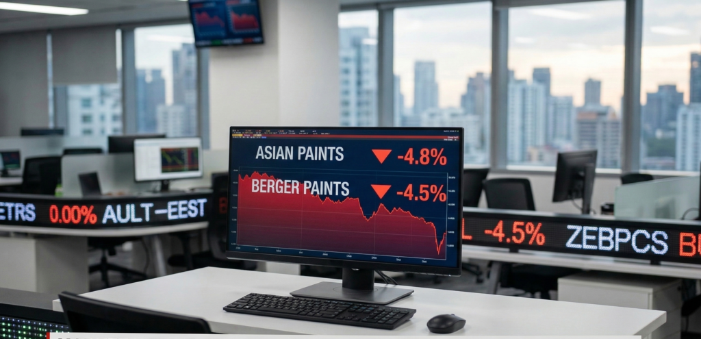 ASIAN PAINTS
BERGER PAINTS
